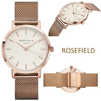 Kép 3/3 - Rosefield Női Üzleti Karóra - Rosegold - Fehér