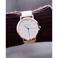 Kép 2/3 - Rosefield Női Üzleti Karóra - Rosegold - Fehér