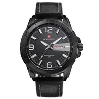 Kép 1/4 - Naviforce Férfi Karóra - Fekete - Ezüst