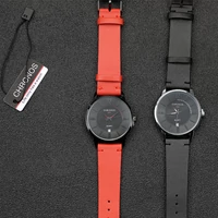Kép 3/4 -  Chronos Fekete Bőrszíjas Férfi Karóra - Nordic Design
