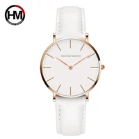 Kép 1/5 - Hannah Martin Designer Női Karóra - Fehér - Rosegold - Fehér