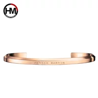 Kép 1/4 - Hannah Martin - Rosegold Nemesacél Női Karkötő