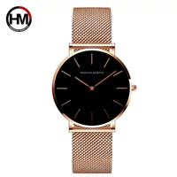 Kép 1/8 - Hannah Martin Női Karóra - Rosegold és Fekete