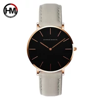 Kép 1/3 - Hannah Martin Női Karóra - Fekete - Rosegold - Szürke