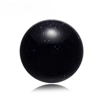 Kép 2/5 - Black Moon - Ónix és Kék Homokkő Féldrágakő Karkötő - Fatima Keze Medál