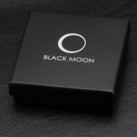 Black Moon - Ónix és tigrisszem ásvány karkötő - Acél Buddha medál