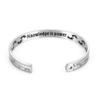 Kép 3/5 - Mcllroy - Knowledge Is Power - Nemesacél Férfi Karperec