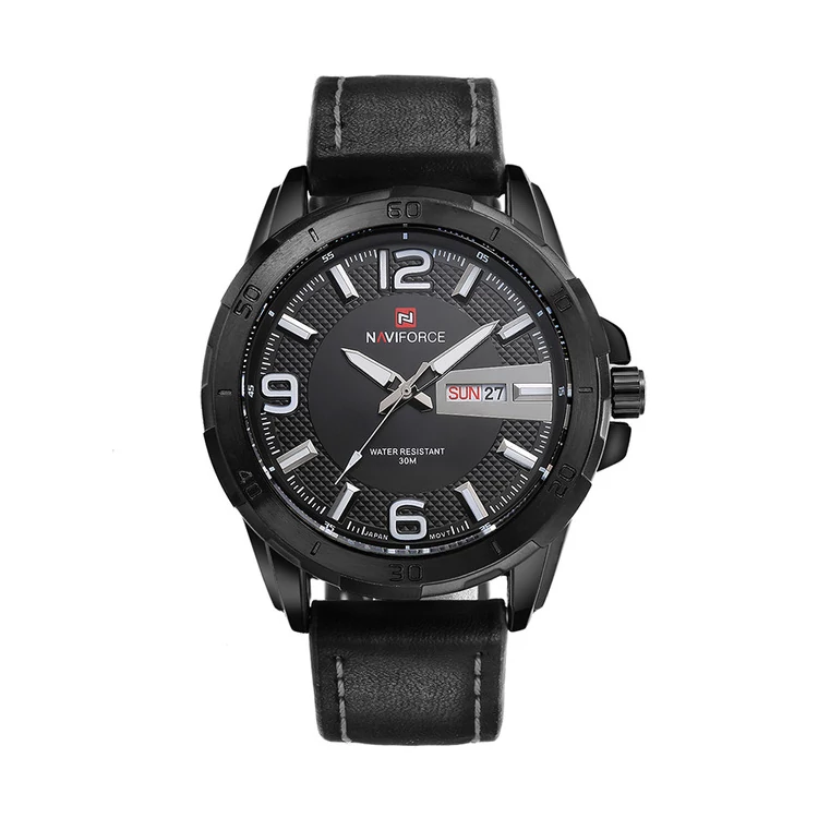 Naviforce Férfi Karóra - Fekete - Ezüst