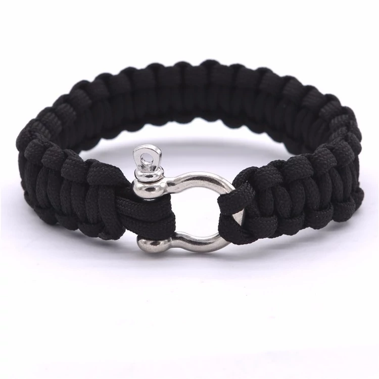 Fekete Paracord Karkötő