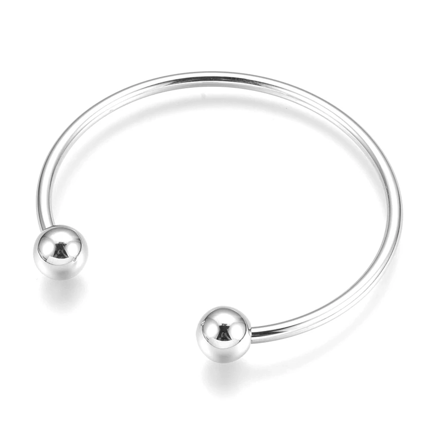 Elegáns Acél Női Charm Karkötő Alap